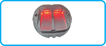 133-AZOOD  ELECTRICAL OPERATED HARD WIRED TYPE LED ROAD STUD